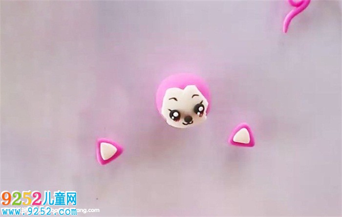 超輕粘土桃子教程