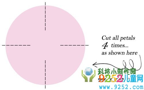 布藝仿真花的手工小制作