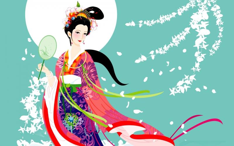 <a href=http://inspiredelm.com/ertonghua/ target=_blank class=infotextkey>兒童畫</a>嫦娥-美麗的嫦娥