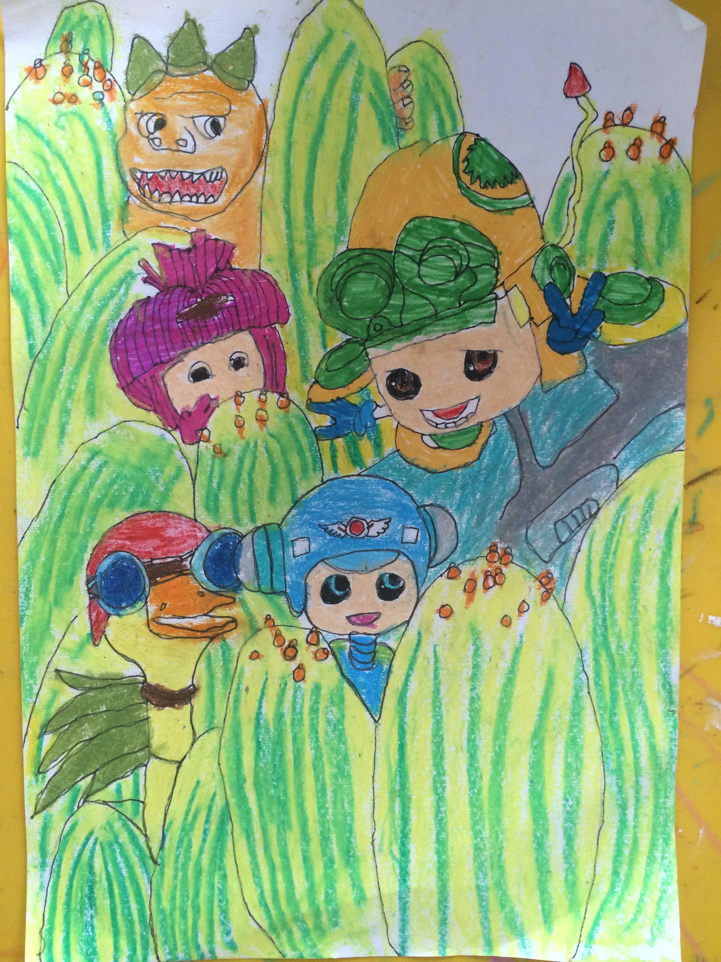 愛冒險的三個小朋友