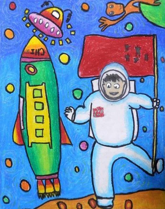 中國(guó)宇航員登月