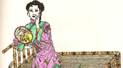 最美的人兒童畫-古代美女公主