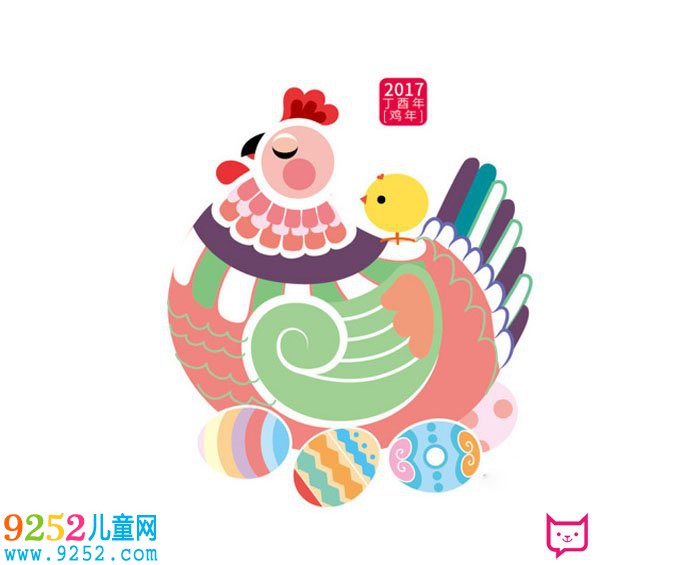 雞年<a href=http://inspiredelm.com/shouchaobao/ target=_blank class=infotextkey>手抄報(bào)</a>插圖大全，形態(tài)各異的大公雞