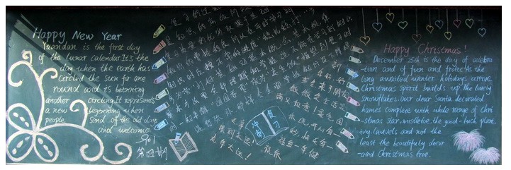 春節(jié)<a href=http://inspiredelm.com/heiban/ target=_blank class=infotextkey>黑板報</a>純英文版