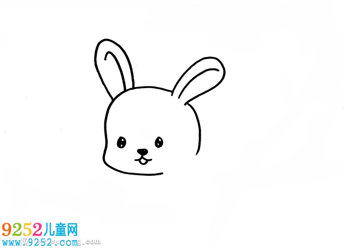 怎么畫小兔子<a href=http://inspiredelm.com/jianbihua/ target=_blank class=infotextkey>簡筆畫</a>可愛，兔子<a href=http://inspiredelm.com/jianbihua/ target=_blank class=infotextkey>簡筆畫</a>簡單教程