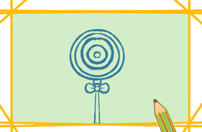 波板糖<a href=http://inspiredelm.com/jianbihua/ target=_blank class=infotextkey>簡筆畫</a>七彩色圖片怎么畫