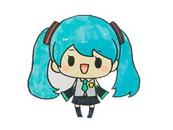 初音怎么畫全身