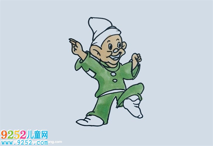 小矮人簡(jiǎn)單畫法