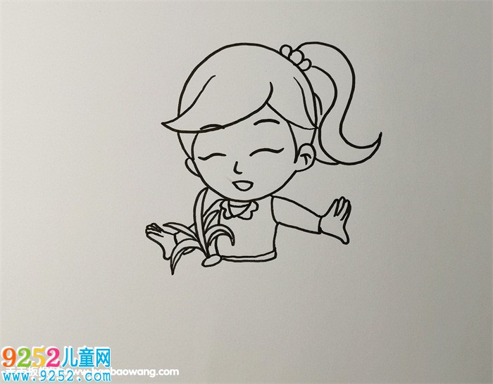 小朋友踢毽子<a href=http://inspiredelm.com/jianbihua/ target=_blank class=infotextkey>簡筆畫</a>