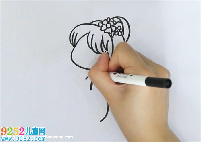 古風(fēng)女子<a href=http://inspiredelm.com/jianbihua/ target=_blank class=infotextkey>簡(jiǎn)筆畫</a>