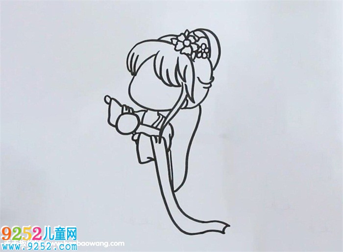 古風(fēng)女子<a href=http://inspiredelm.com/jianbihua/ target=_blank class=infotextkey>簡(jiǎn)筆畫</a>