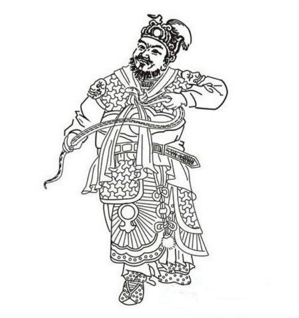 四大天王簡(jiǎn)筆畫