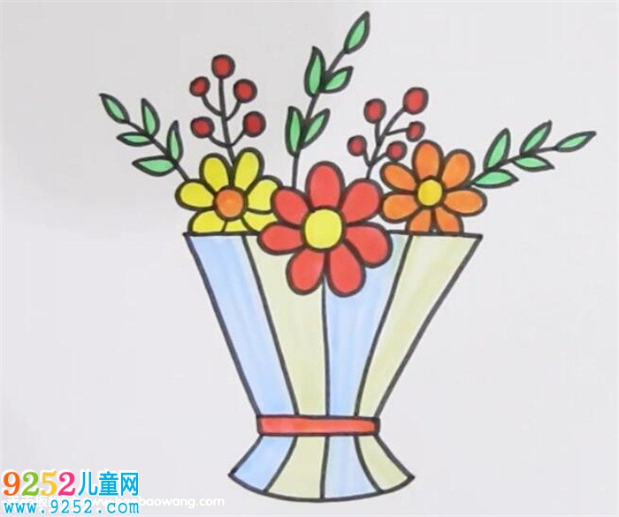 花束<a href=http://inspiredelm.com/jianbihua/ target=_blank class=infotextkey>簡筆畫</a>