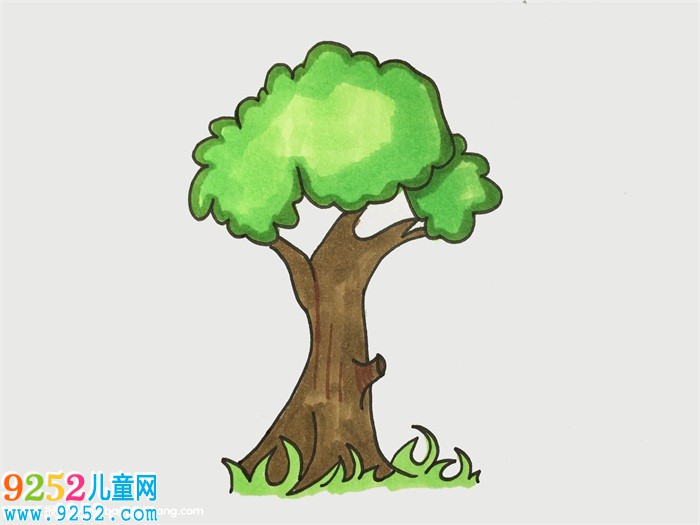 大樹怎么畫簡(jiǎn)單又好看