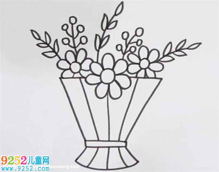 花束<a href=http://inspiredelm.com/jianbihua/ target=_blank class=infotextkey>簡筆畫</a>