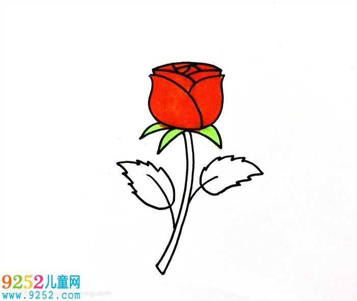 <a href=http://inspiredelm.com/ertonghua/ target=_blank class=infotextkey>兒童畫</a>玫瑰花簡單畫法