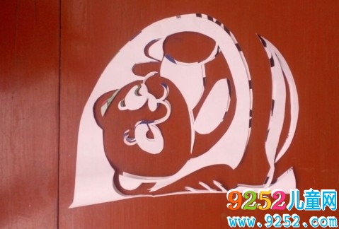 熊貓動物<a href=http://inspiredelm.com/jianzhi/ target=_blank class=infotextkey>剪紙</a>