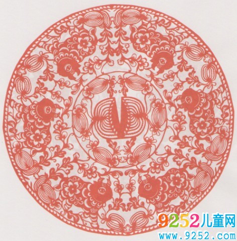 春牛得子<a href=http://inspiredelm.com/jianzhi/ target=_blank class=infotextkey>剪紙</a>圖案