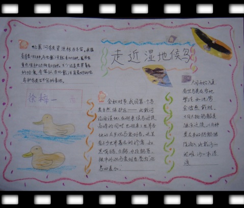 保護(hù)濕地<a href=http://inspiredelm.com/shouchaobao/ target=_blank class=infotextkey>手抄報(bào)</a>資料