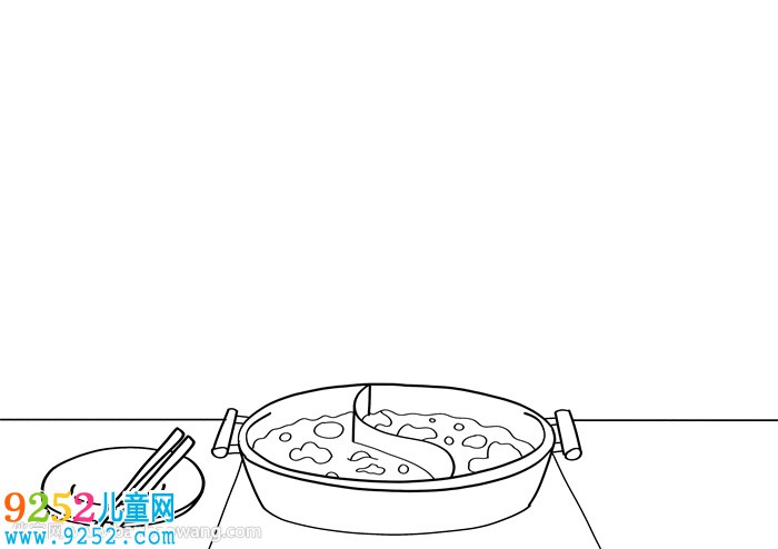 簡單的公筷公勺<a href=http://inspiredelm.com/ertonghua/ target=_blank class=infotextkey>兒童畫</a>怎么畫