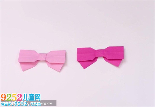 蝴蝶結(jié)的折法